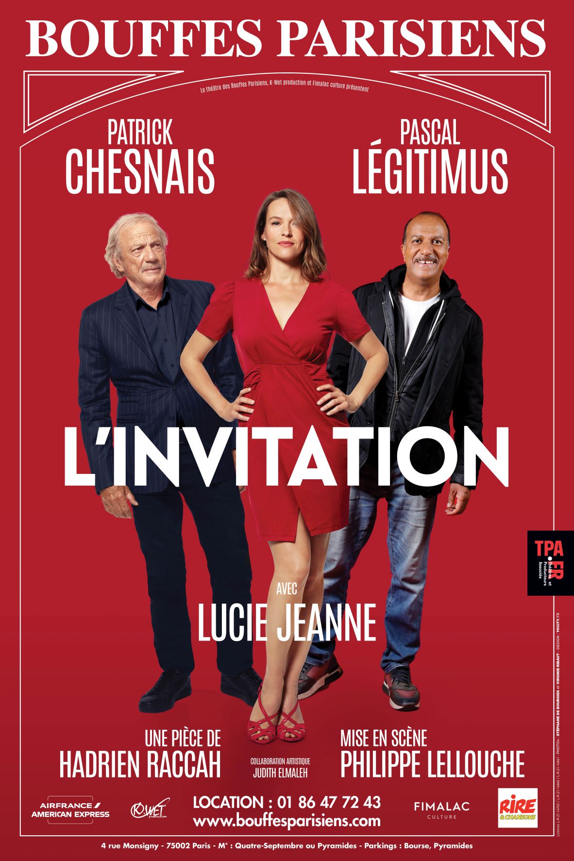 Affiche l'invitation