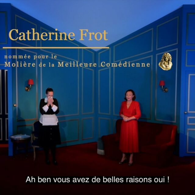 Félicitations à Catherine Frot, nommée pour le Molière de la Meilleure Comédienne pour sa prestation iconique d’OLYMPE JACQUET dans la pièce « Lorsque l’enfant paraît ». 🎭 À vos votes !

@theatresfr @ichoupresse @michelfauofficiel @lesmolieres @judithmarouanitheatre @baptiste.gonthier @laurelucilesimon @sanda_codreanu @qperso @fimalac_entertainment @artsliveentertainment 

#michodiere #théâtremichodière  #art #culture #spectacle #théâtre #paris #catherinefrot #michelfau #sortiràparis