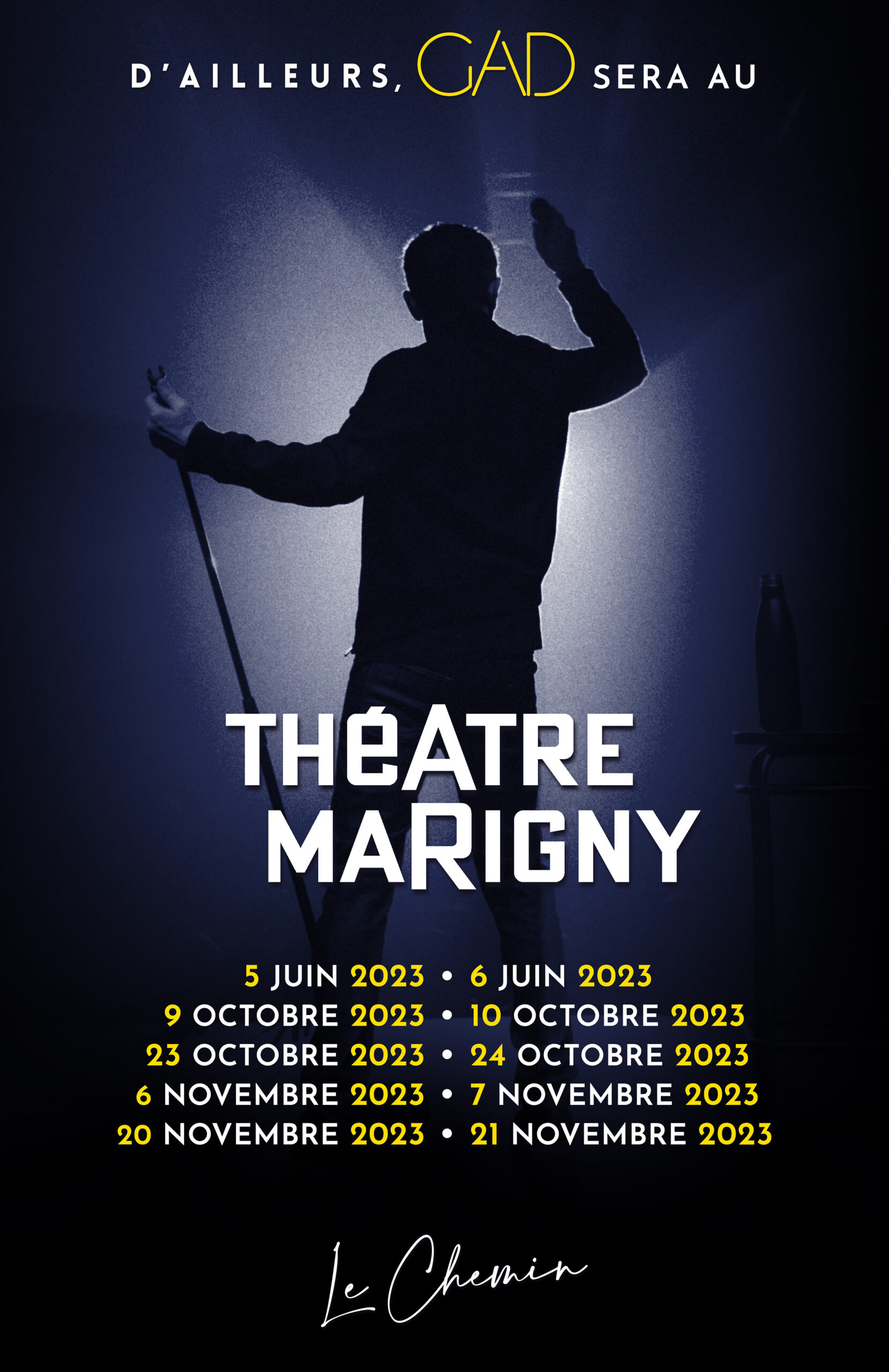 Affiche Gad Elmaleh